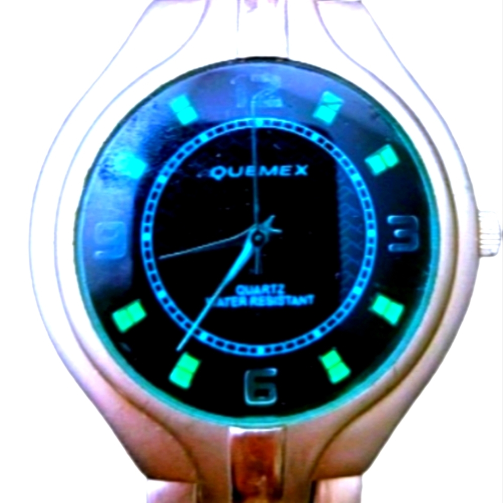 Quemex Stainless Steel Quartz Watch